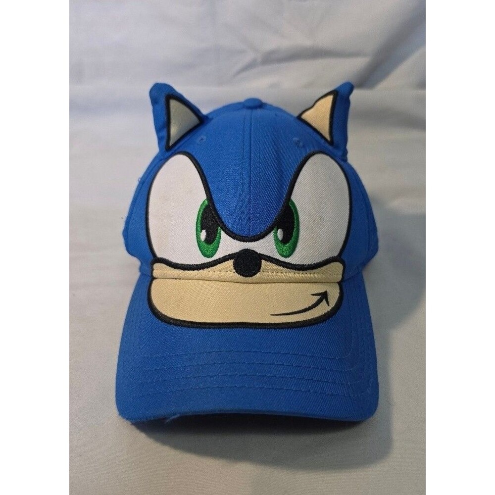 SEGA Men's One Size Baseball Cap Sonic the Hedgehog Blue Hat